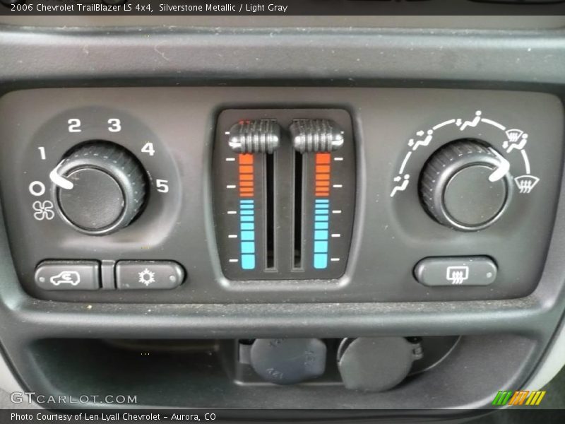 Silverstone Metallic / Light Gray 2006 Chevrolet TrailBlazer LS 4x4