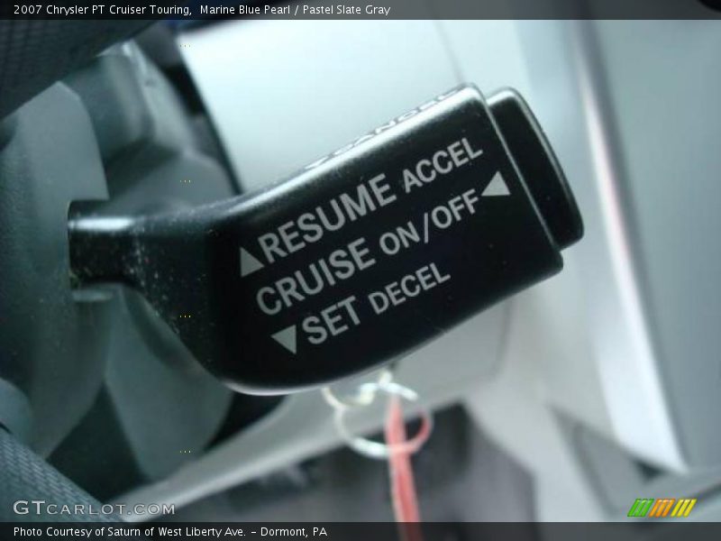 Marine Blue Pearl / Pastel Slate Gray 2007 Chrysler PT Cruiser Touring