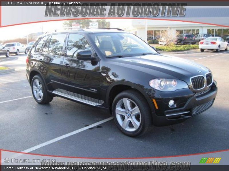 Jet Black / Tobacco 2010 BMW X5 xDrive30i