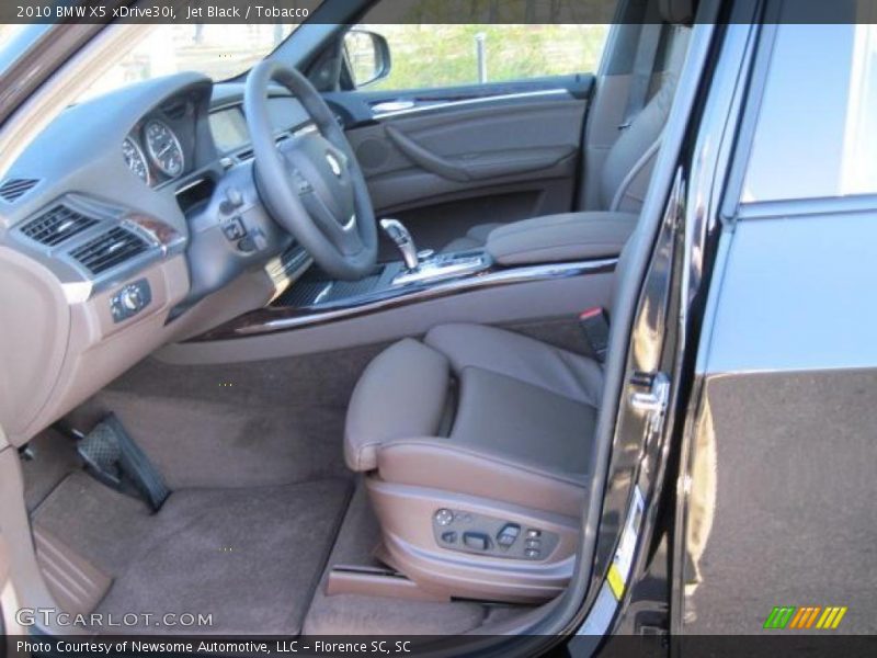 Jet Black / Tobacco 2010 BMW X5 xDrive30i
