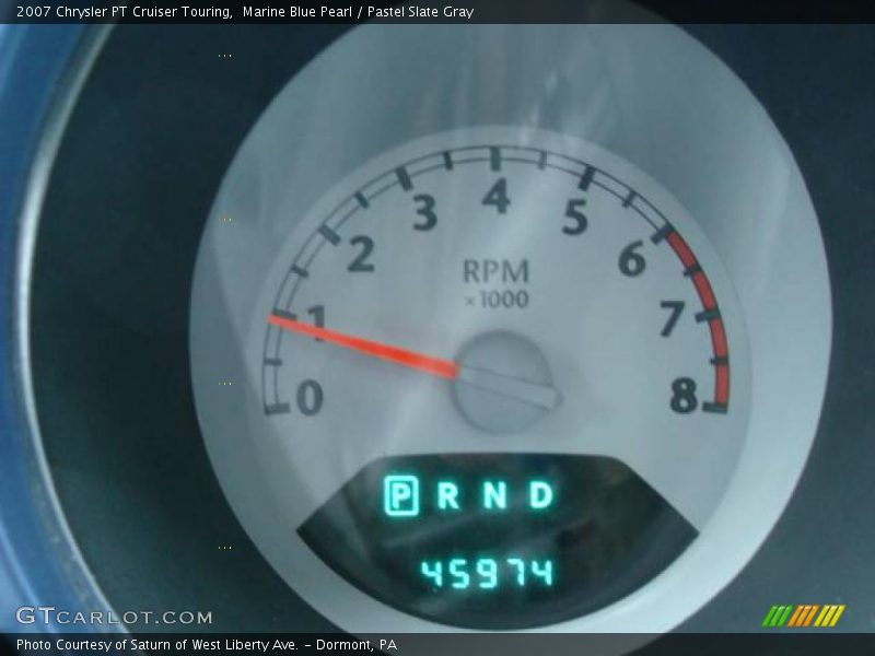 Marine Blue Pearl / Pastel Slate Gray 2007 Chrysler PT Cruiser Touring