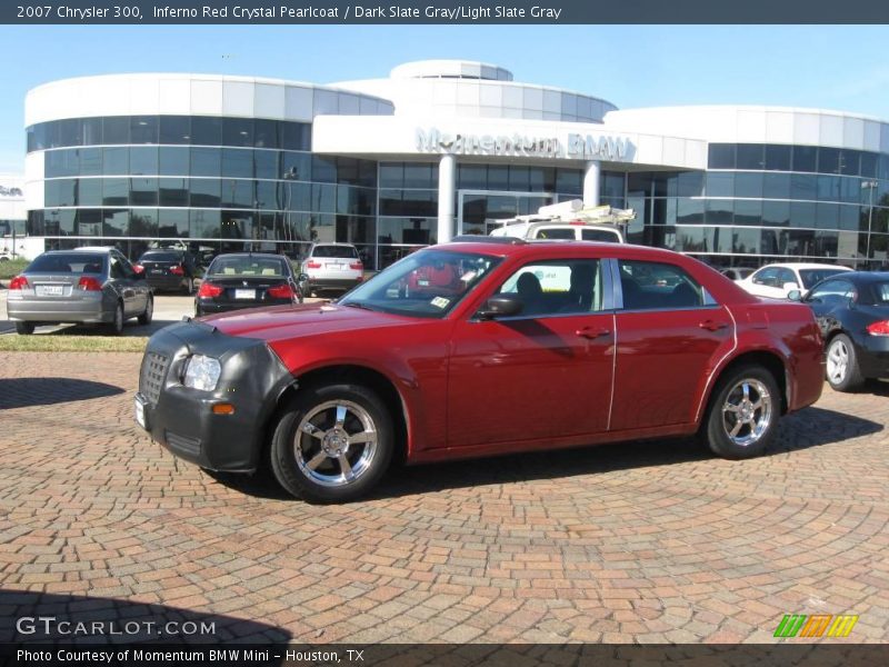 Inferno Red Crystal Pearlcoat / Dark Slate Gray/Light Slate Gray 2007 Chrysler 300