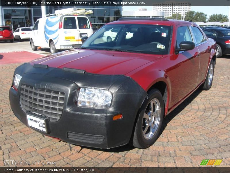 Inferno Red Crystal Pearlcoat / Dark Slate Gray/Light Slate Gray 2007 Chrysler 300