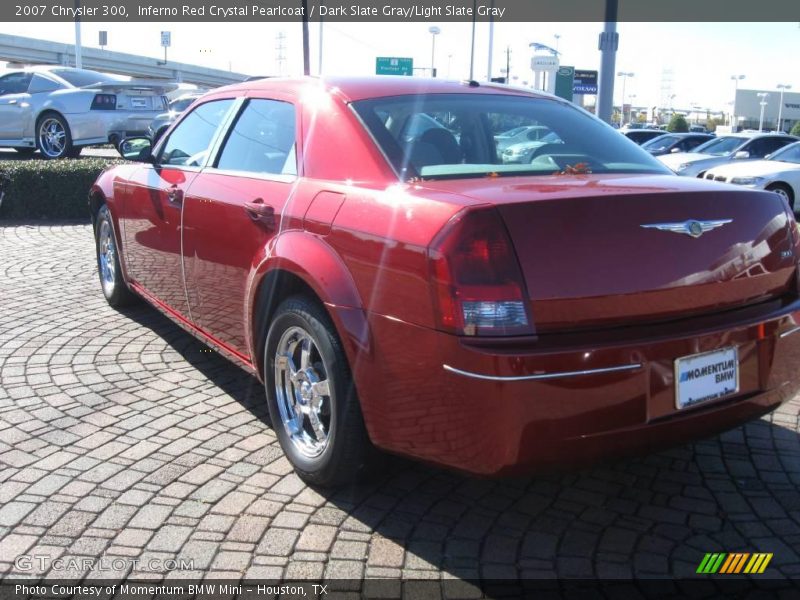 Inferno Red Crystal Pearlcoat / Dark Slate Gray/Light Slate Gray 2007 Chrysler 300