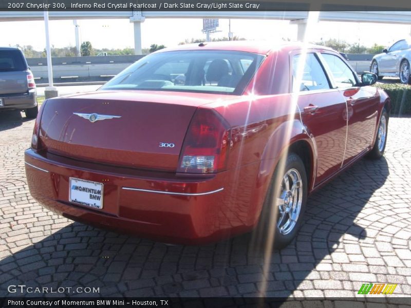 Inferno Red Crystal Pearlcoat / Dark Slate Gray/Light Slate Gray 2007 Chrysler 300
