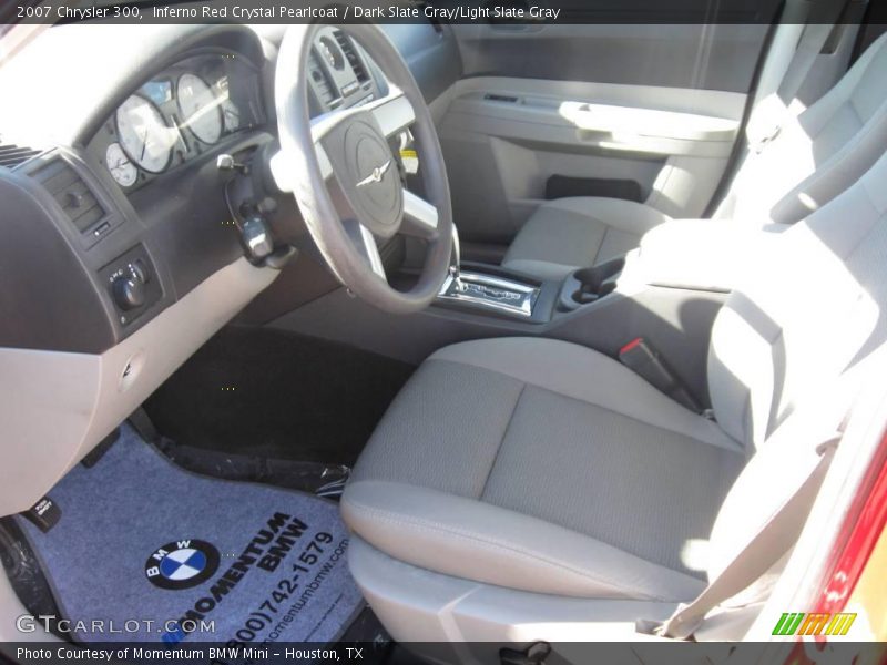 Inferno Red Crystal Pearlcoat / Dark Slate Gray/Light Slate Gray 2007 Chrysler 300