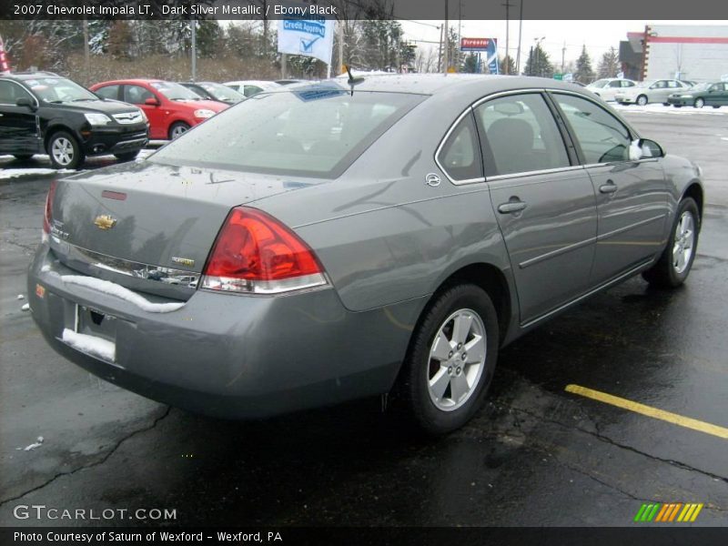 Dark Silver Metallic / Ebony Black 2007 Chevrolet Impala LT