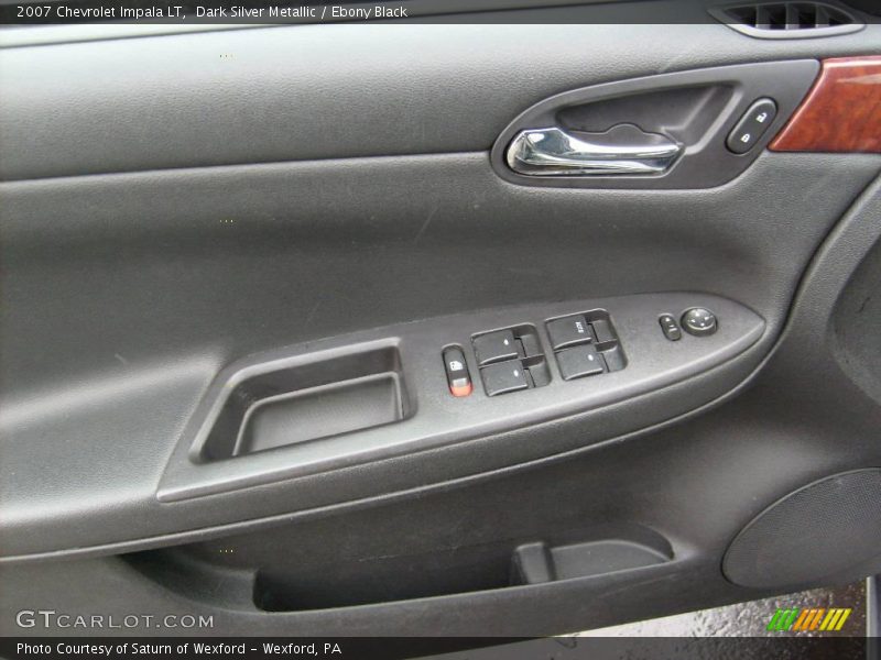 Dark Silver Metallic / Ebony Black 2007 Chevrolet Impala LT