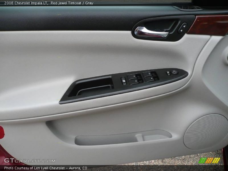 Red Jewel Tintcoat / Gray 2008 Chevrolet Impala LT