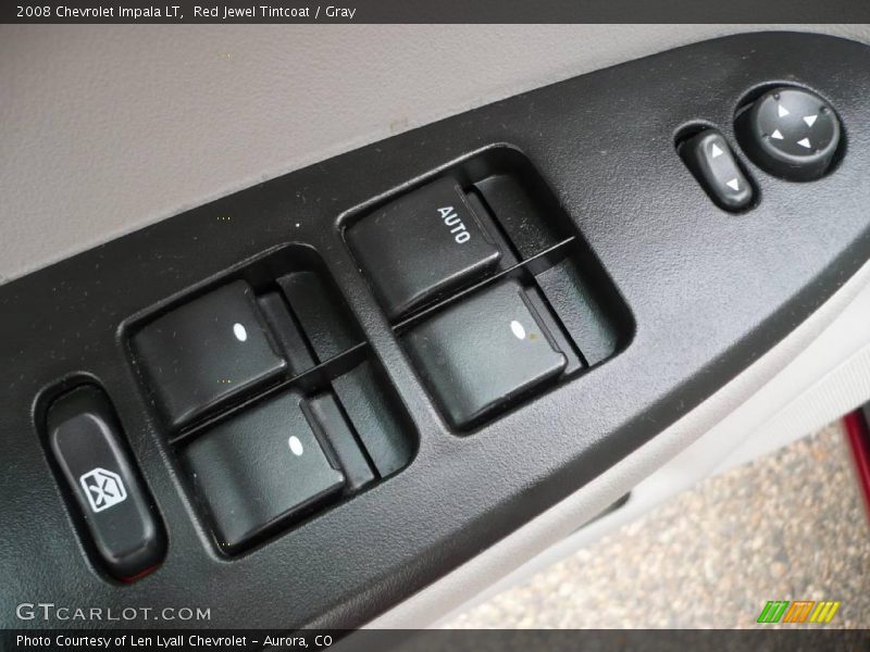 Red Jewel Tintcoat / Gray 2008 Chevrolet Impala LT