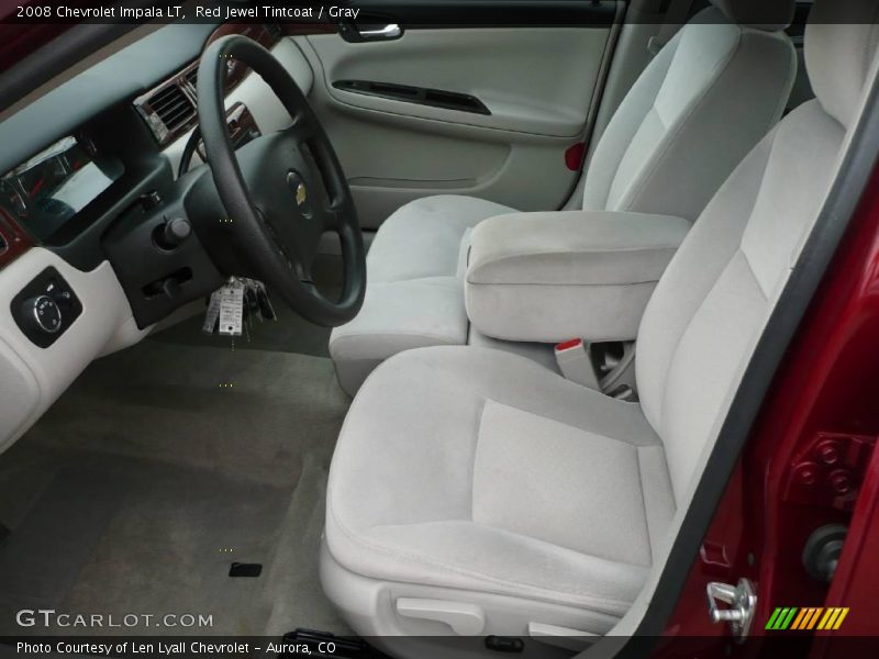 Red Jewel Tintcoat / Gray 2008 Chevrolet Impala LT
