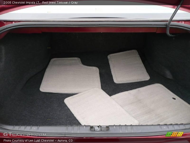 Red Jewel Tintcoat / Gray 2008 Chevrolet Impala LT