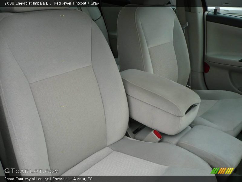 Red Jewel Tintcoat / Gray 2008 Chevrolet Impala LT