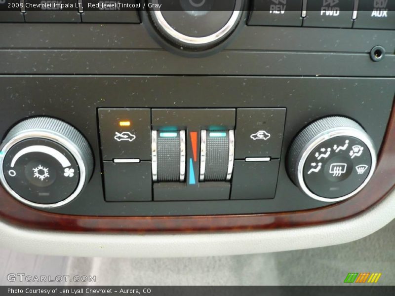 Red Jewel Tintcoat / Gray 2008 Chevrolet Impala LT