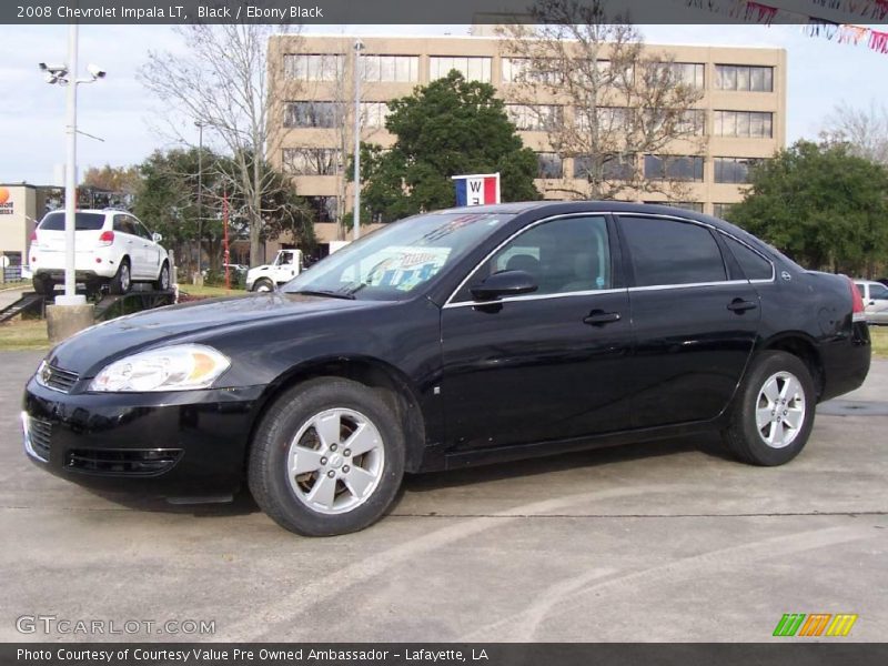 Black / Ebony Black 2008 Chevrolet Impala LT