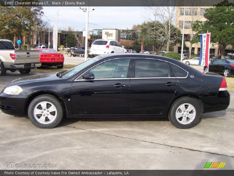 Black / Ebony Black 2008 Chevrolet Impala LT