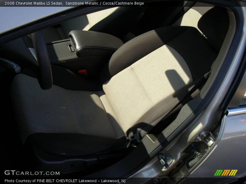 Sandstone Metallic / Cocoa/Cashmere Beige 2008 Chevrolet Malibu LS Sedan