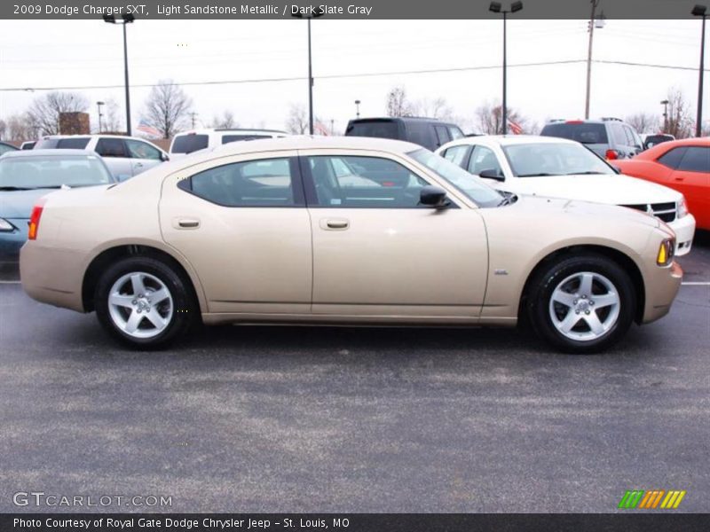 Light Sandstone Metallic / Dark Slate Gray 2009 Dodge Charger SXT