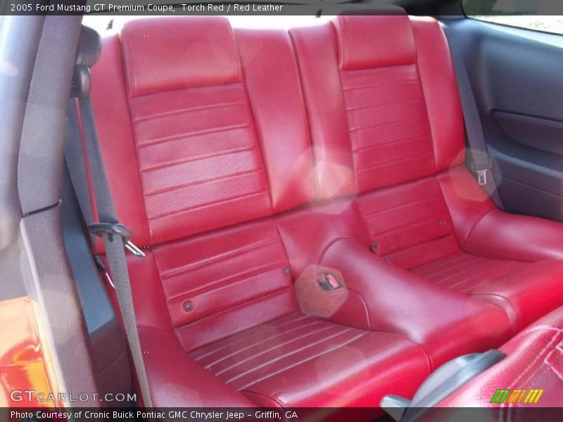 Torch Red / Red Leather 2005 Ford Mustang GT Premium Coupe