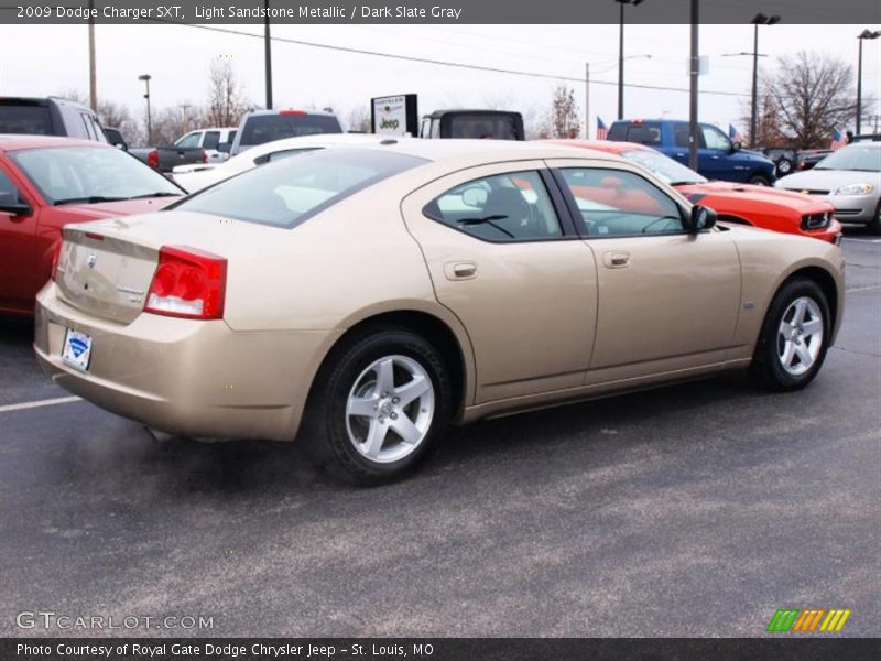 Light Sandstone Metallic / Dark Slate Gray 2009 Dodge Charger SXT
