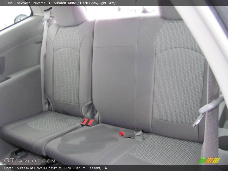 Summit White / Dark Gray/Light Gray 2009 Chevrolet Traverse LT
