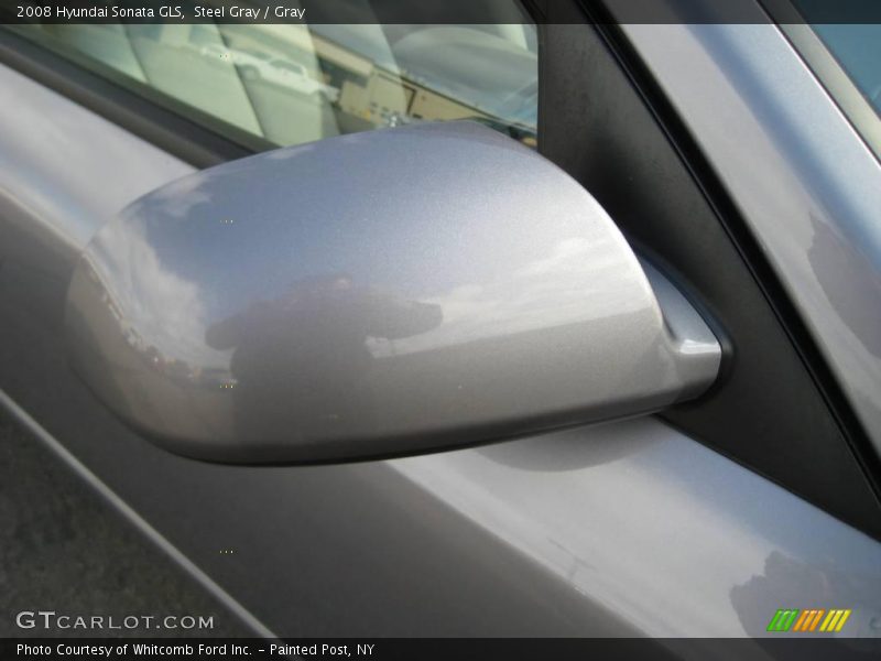 Steel Gray / Gray 2008 Hyundai Sonata GLS