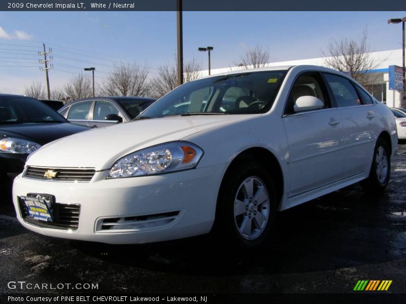 White / Neutral 2009 Chevrolet Impala LT