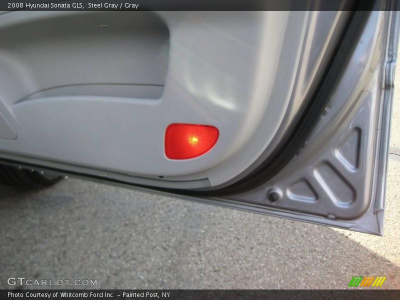 Steel Gray / Gray 2008 Hyundai Sonata GLS