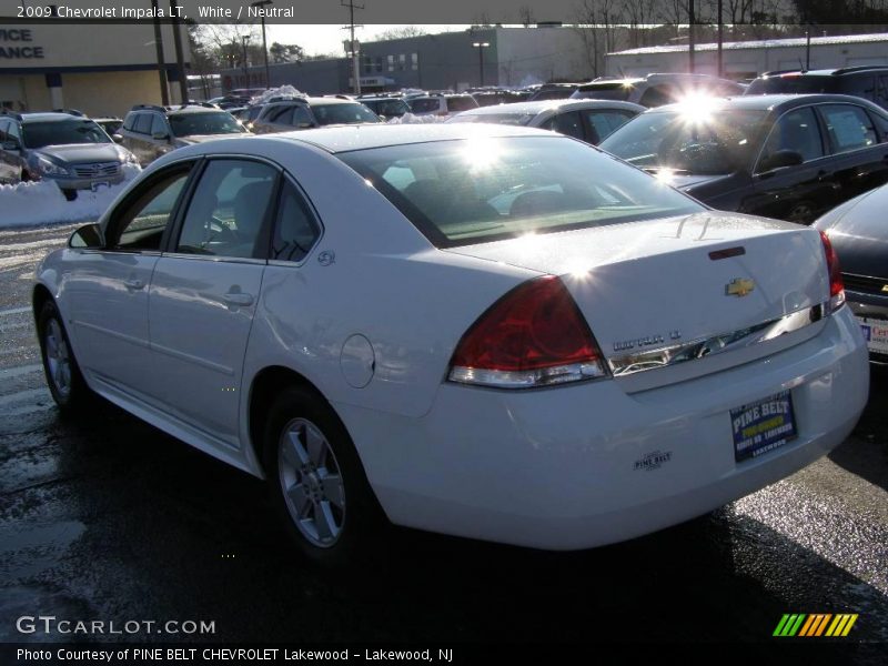 White / Neutral 2009 Chevrolet Impala LT