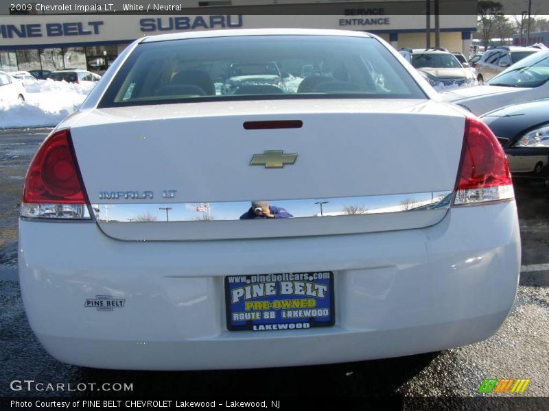 White / Neutral 2009 Chevrolet Impala LT