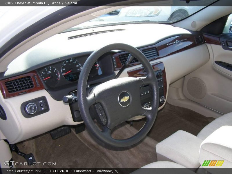 White / Neutral 2009 Chevrolet Impala LT