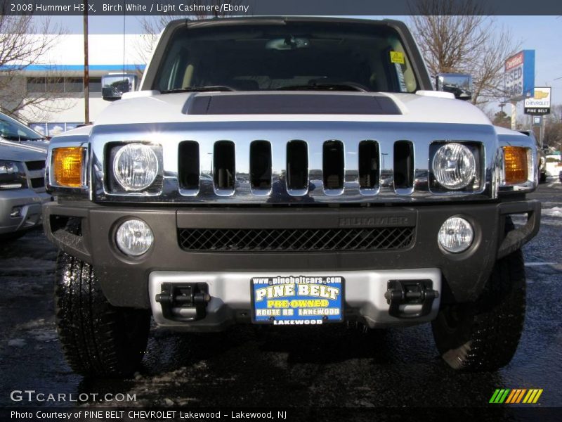 Birch White / Light Cashmere/Ebony 2008 Hummer H3 X