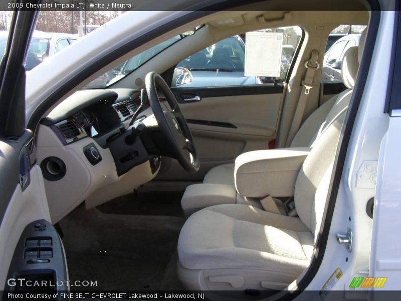 White / Neutral 2009 Chevrolet Impala LT