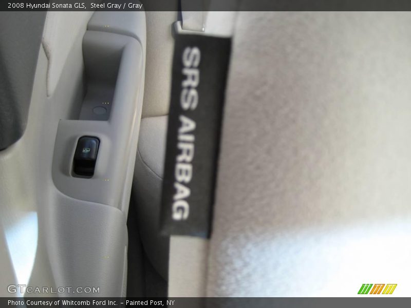 Steel Gray / Gray 2008 Hyundai Sonata GLS