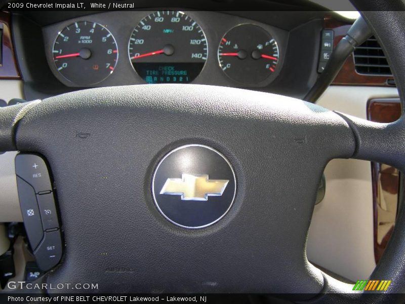White / Neutral 2009 Chevrolet Impala LT