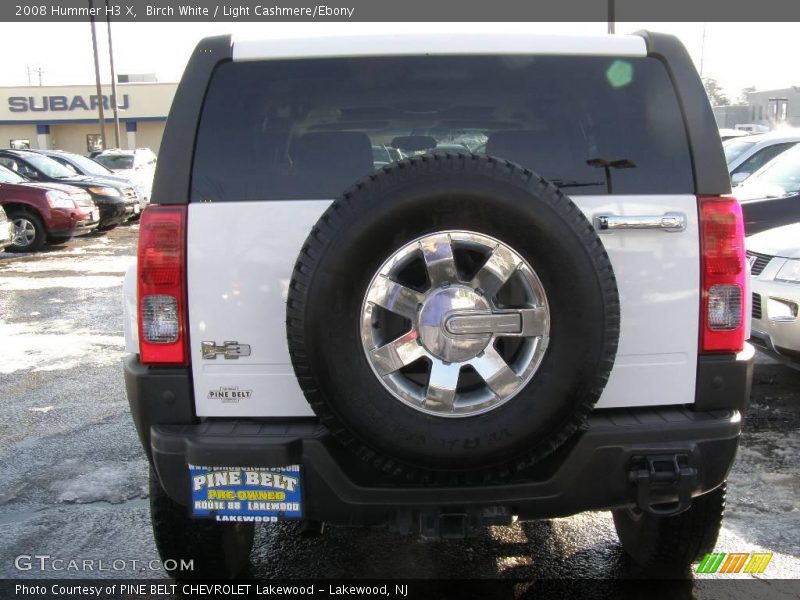 Birch White / Light Cashmere/Ebony 2008 Hummer H3 X