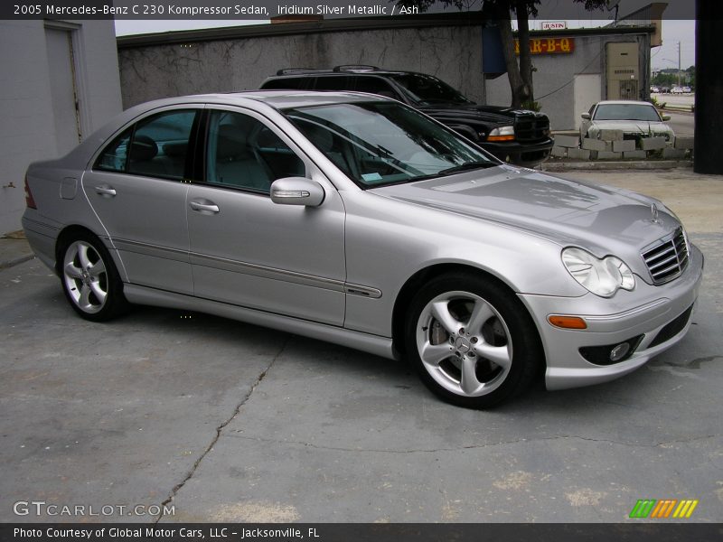 Iridium Silver Metallic / Ash 2005 Mercedes-Benz C 230 Kompressor Sedan