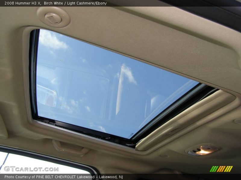 Birch White / Light Cashmere/Ebony 2008 Hummer H3 X