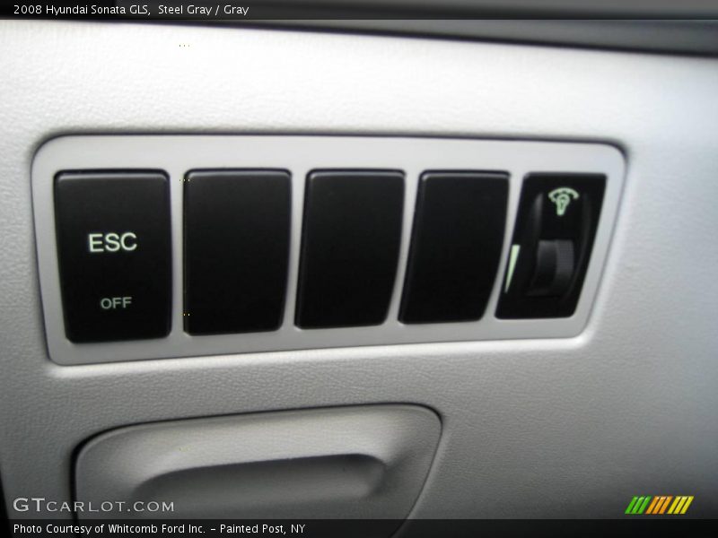 Steel Gray / Gray 2008 Hyundai Sonata GLS