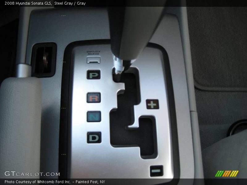 Steel Gray / Gray 2008 Hyundai Sonata GLS