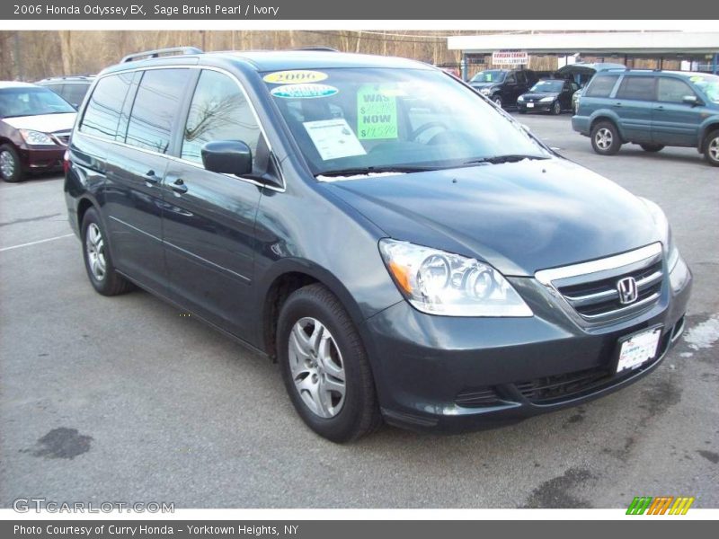 Sage Brush Pearl / Ivory 2006 Honda Odyssey EX
