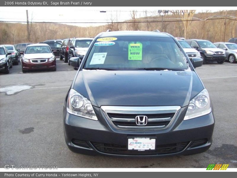 Sage Brush Pearl / Ivory 2006 Honda Odyssey EX