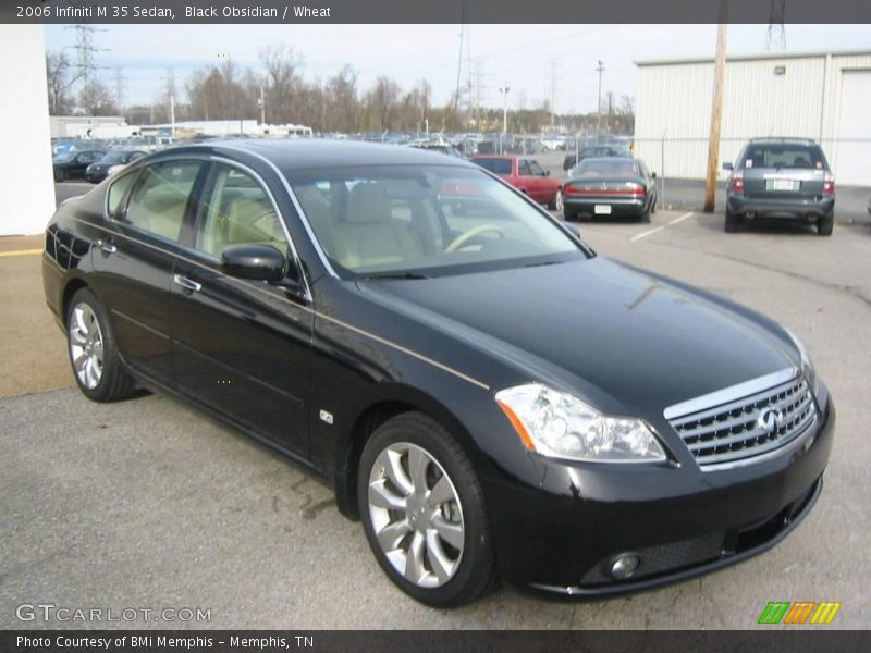 Black Obsidian / Wheat 2006 Infiniti M 35 Sedan