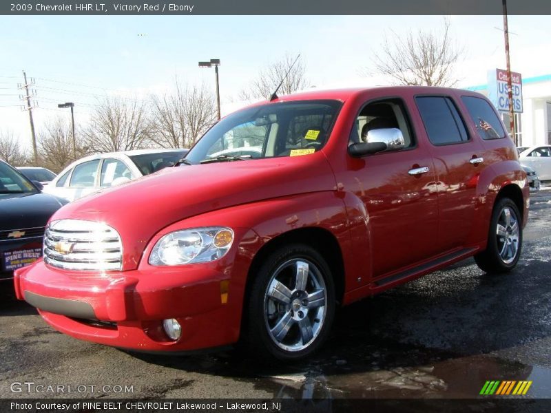 Victory Red / Ebony 2009 Chevrolet HHR LT