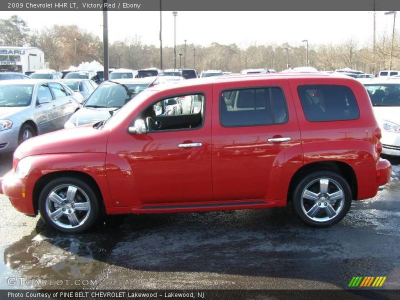 Victory Red / Ebony 2009 Chevrolet HHR LT
