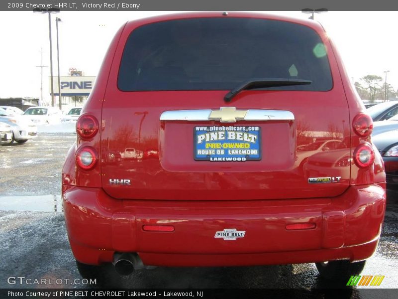 Victory Red / Ebony 2009 Chevrolet HHR LT