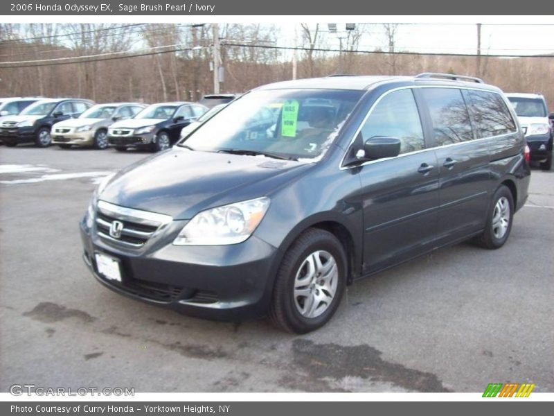 Sage Brush Pearl / Ivory 2006 Honda Odyssey EX
