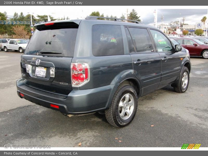 Sage Brush Pearl / Gray 2006 Honda Pilot EX 4WD