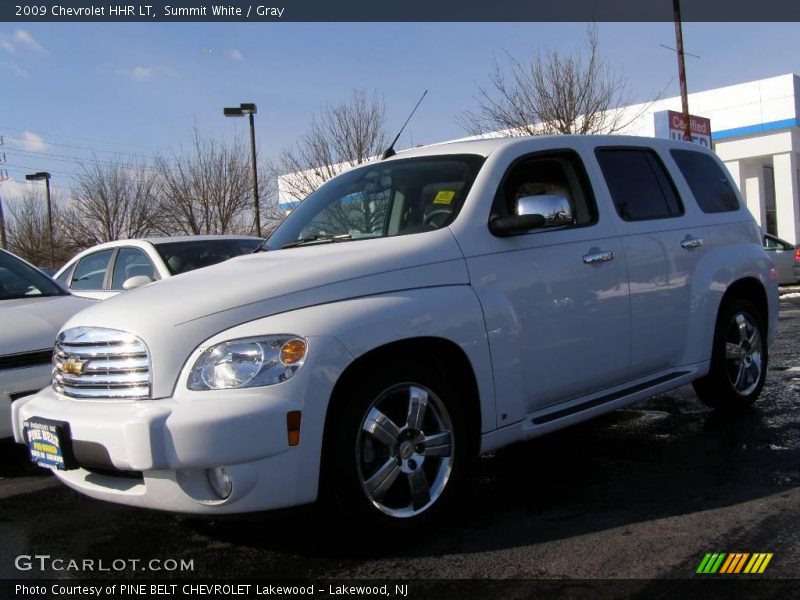 Summit White / Gray 2009 Chevrolet HHR LT
