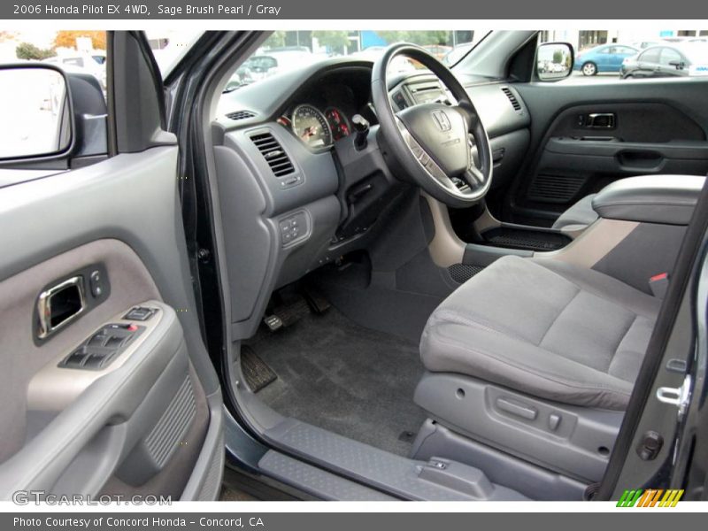 Sage Brush Pearl / Gray 2006 Honda Pilot EX 4WD